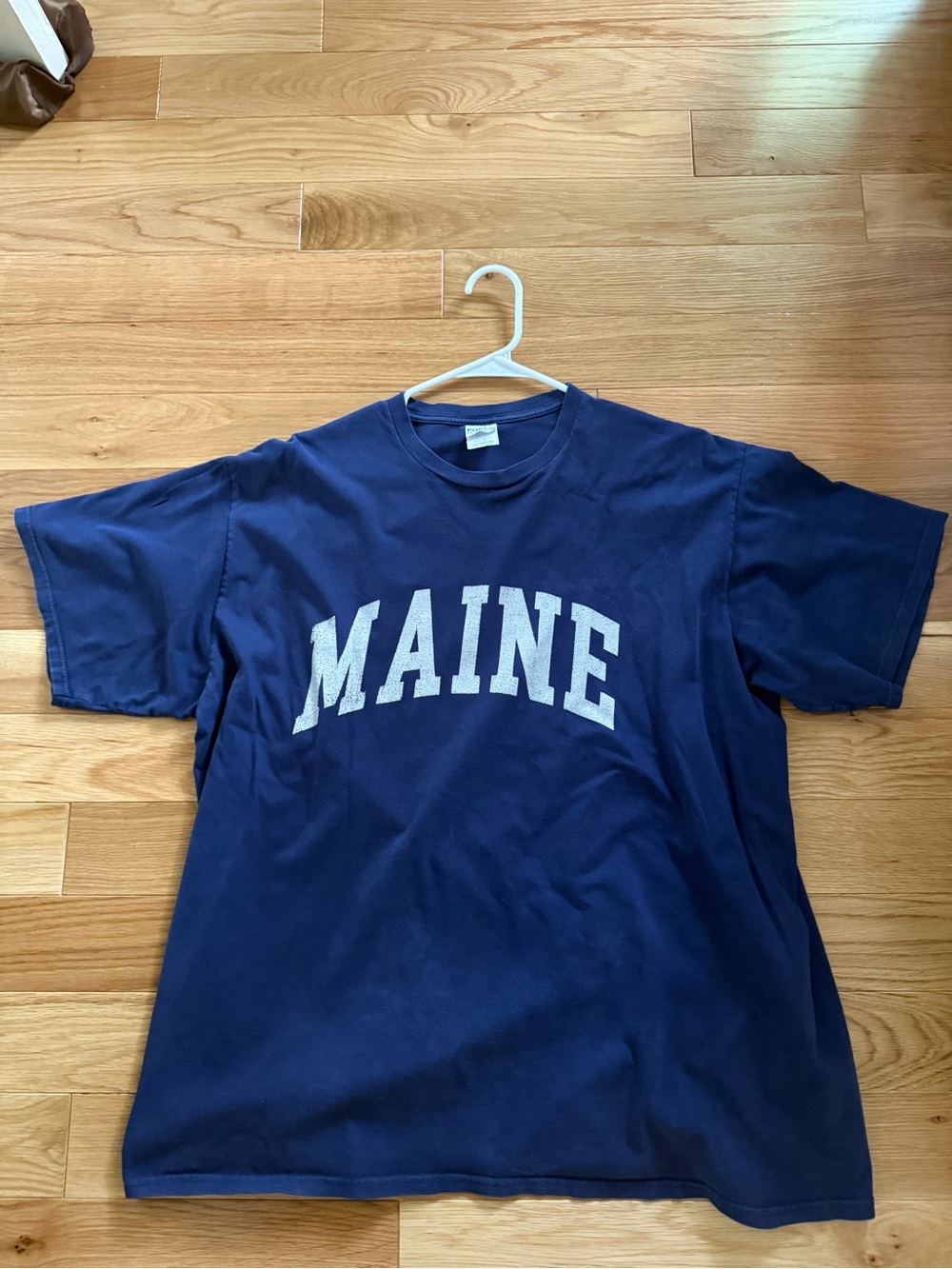 Maine Classic Crewneck T-Shirt - Navy